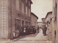 Histoires : Village de St Clair du Rhône